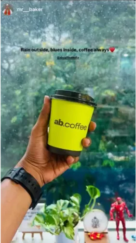 AB Coffee team at a deck