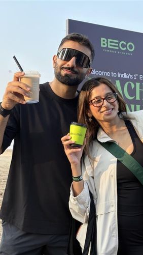 AB Coffee guests enjoying drinks together at an event